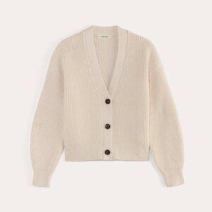 NWOT Everlane The Boxy Cardigan in Everyday Cotton